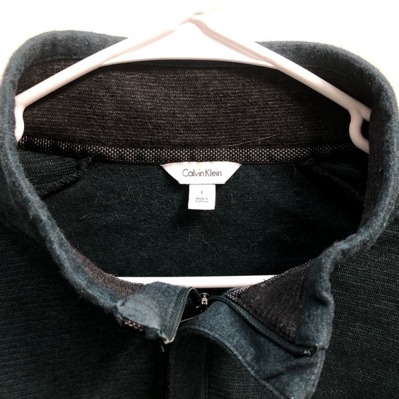Calvin Klein Teal Pullover Sweater - Picture 3 of 3